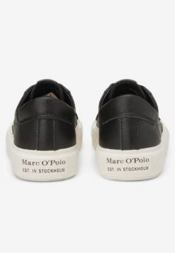Marc O'Polo COURT GETROMMELTEM - Sneaker Low - Black -Marc OPolo Geschaft 97dd36b39025497c91b9233edbcf6884