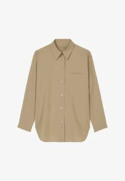 Marc O'Polo BOYFRIEND OVERSIZE AUS PAPER-TOUCH - Hemdbluse - Deep Blue Sea -Marc OPolo Geschaft 982fb06bc88446b28002f6a7d6d9f22e