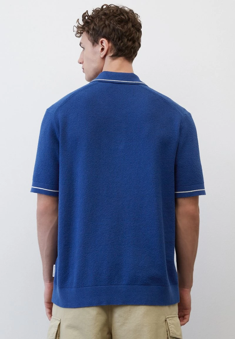 Marc O'Polo DENIM KURZARM - Poloshirt - Kensington Blue 4 Marc O'Polo DENIM KURZARM - Poloshirt - Kensington Blue – Bild 2