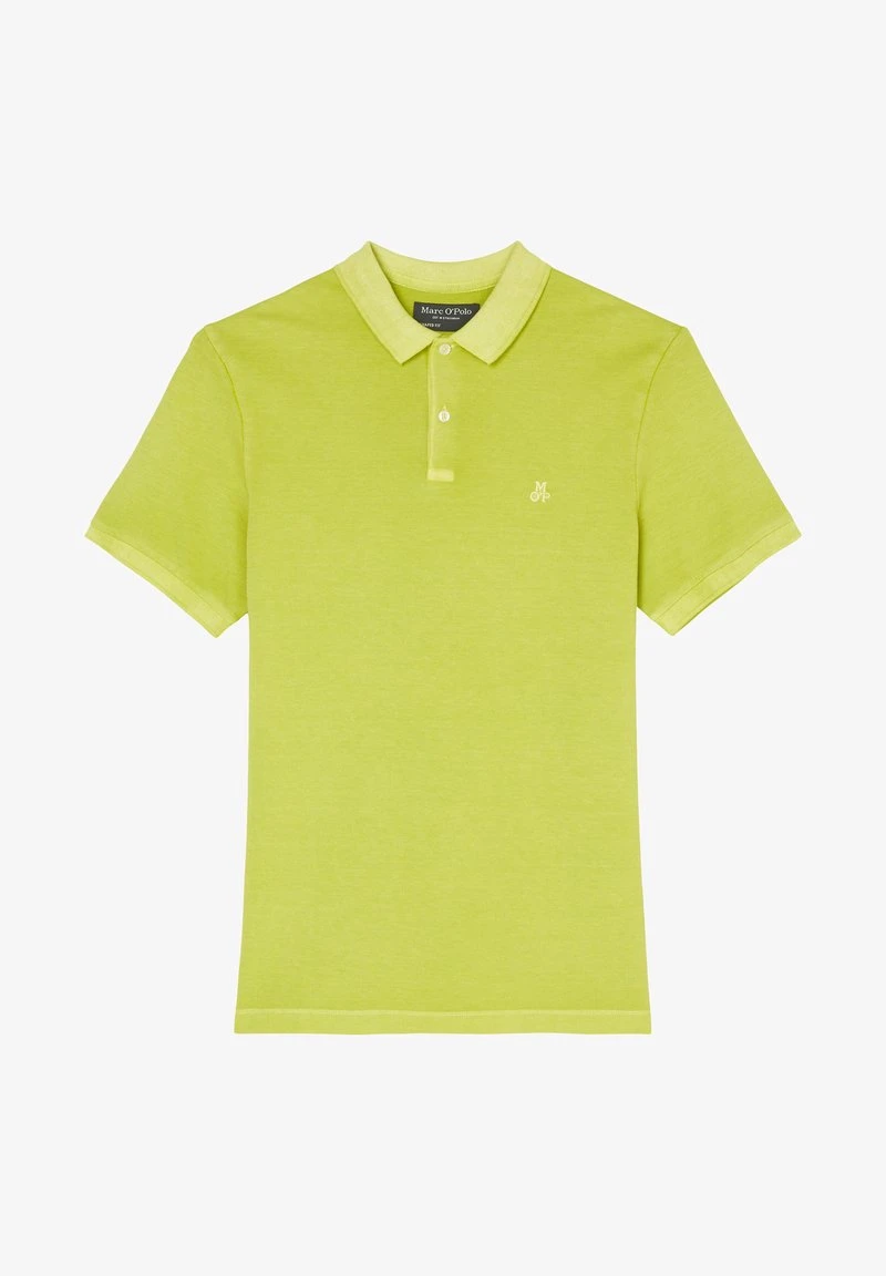 Marc O'Polo SHORT SLEEVE COLLAR AND CUFFS SLITS AT HEM EMB - Poloshirt - Acid Green 4 Marc O'Polo SHORT SLEEVE COLLAR AND CUFFS SLITS AT HEM EMB - Poloshirt - Acid Green – Bild 2