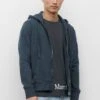 Marc O'Polo ARTWORK - Sweatjacke - Dark Navy