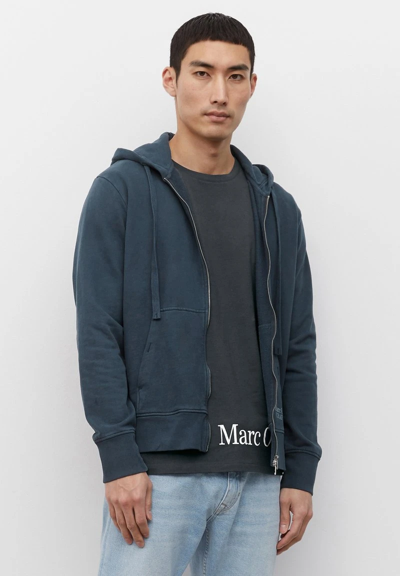 Marc O'Polo ARTWORK - Sweatjacke - Dark Navy 3 Marc O'Polo ARTWORK - Sweatjacke - Dark Navy