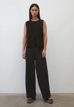 Marc O'Polo PULLUNDER SLEEVELES ROUND NECK - Strickpullover - Black -Marc OPolo Geschaft 9aae83ca271840ec97295a7ba332794b