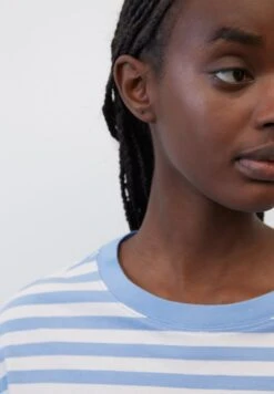 Marc O'Polo DENIM RINGEL-LONGSLEEVE LOOSE AUS - Langarmshirt - Multi Soft Sky Blue -Marc OPolo Geschaft 9c97b8ee60f341539a32d2c7d35417fa