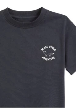 Marc O'Polo AUS REINER BIO - T-Shirt Print - Dark Navy -Marc OPolo Geschaft a0246bfc9b3b4c79aac2d842d541d075