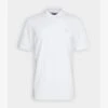 Marc O'Polo SHORT SLEEVE BUTTON PLACKET SLITS AT HEM - Poloshirt - White -Marc OPolo Geschaft a18fc81f40c247e589776f31fc570633