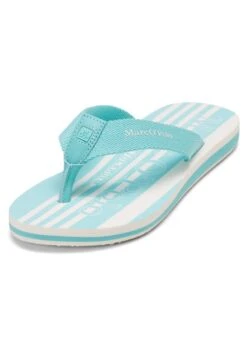 Marc O'Polo BEACH-MIT-MUSTER - Zehentrenner - Sea Blue -Marc OPolo Geschaft a3828fbea82147b19a514a3a6e89176f