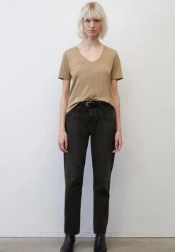 Marc O'Polo V NECK REGULAR - T-Shirt Basic - Dusty Earth -Marc OPolo Geschaft a3c71dc04d1c487db3cee0f96b513c2f