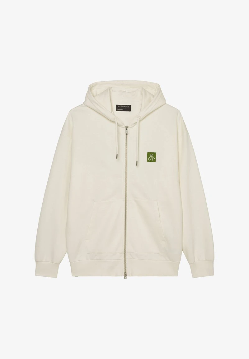 Marc O'Polo Sweatjacke - White Cotton 8 Marc O'Polo Sweatjacke - White Cotton – Bild 6