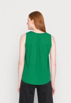 Marc O'Polo BLOUSE SLEEVELESS BACKSIDE PLEAT - Bluse - Preppy Green -Marc OPolo Geschaft a515ca5144814f1890b084495df00711
