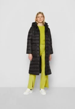 Marc O'Polo PATCHED POCKETS DETACHABLE HOOD - Wintermantel - Black -Marc OPolo Geschaft a5160a39cc1648d5acb9fdc08618ac1c