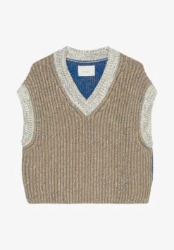 Marc O'Polo PULLUNDER CROPPED MIT LÄSSIGEM STRUKTUR- UN - T-Shirt Print - Multi Vibrant Blue -Marc OPolo Geschaft a62074d1956e410280ad90cdc8202917