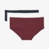 Marc O'Polo PANTY 3 PACK - Panties - Bordeaux