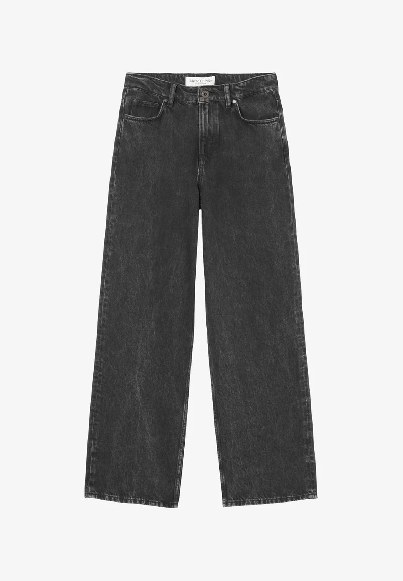 Marc O'Polo SODRA WIDE - Flared Jeans - Black Salt N Pepper Wash 7 Marc O'Polo SODRA WIDE - Flared Jeans - Black Salt N Pepper Wash – Bild 5