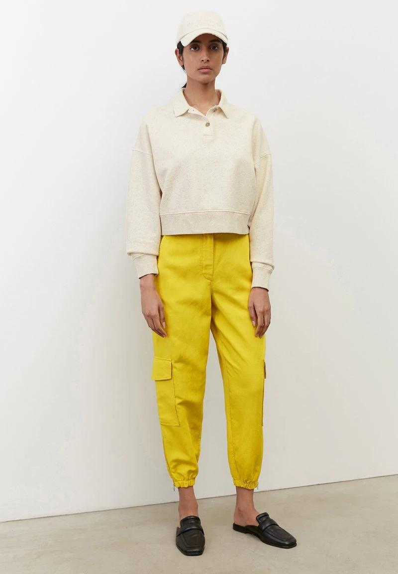 Marc O'Polo Sweatshirt - White Cotton 7 Marc O'Polo Sweatshirt - White Cotton – Bild 5