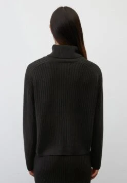 Marc O'Polo LONGSLEEVE TURTLE NECK - Strickpullover - Black -Marc OPolo Geschaft a90fecbf7d9d42a89db48a04982c6c15