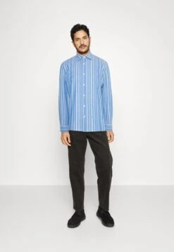 Marc O'Polo KENT COLLAR LONG SLEEVES SLITS AT SIDESEAMS - Businesshemd - Multi/azur Blue -Marc OPolo Geschaft aa8af616cd0c4e8ba25346c1b7c748f2