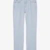 Marc O'Polo MODELL LINDE HIGH WAIST CROPPED - Jeans Straight Leg - Clean Bright Ice Blue Wash -Marc OPolo Geschaft aad137eb6043405e9ecdb75e3af7593a