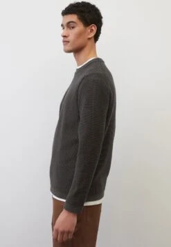 Marc O'Polo RUNDHALS REGULAR - Strickpullover - Black -Marc OPolo Geschaft ab28c6c5e56c423abb9078501b37f9d9