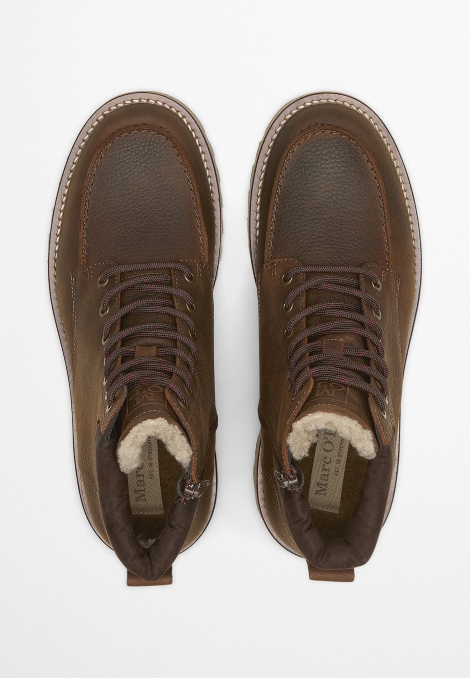 Marc O'Polo JACK MIT INNENZIPPER - Winter Boots - Dark Brown 5 Marc O'Polo JACK MIT INNENZIPPER - Winter Boots - Dark Brown – Bild 3