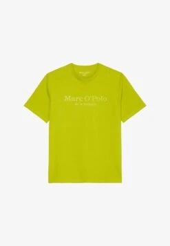 Marc O'Polo SHORT SLEEVE CREW NECK CLASSIC INSIDE CHE - T-Shirt Print - Cargo Khaki -Marc OPolo Geschaft aba6da30de35462a8ad15a7843c44829