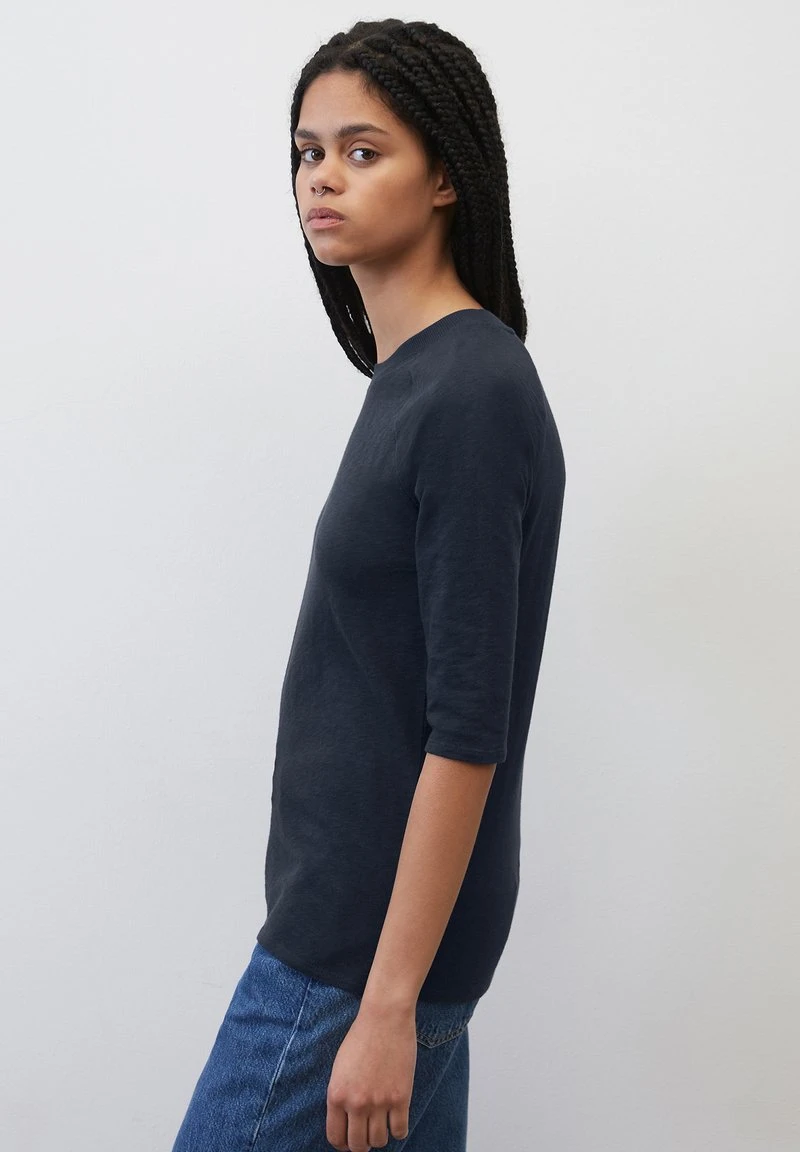 Marc O'Polo DENIM Langarmshirt - Navy Teal 6 Marc O'Polo DENIM Langarmshirt - Navy Teal – Bild 4