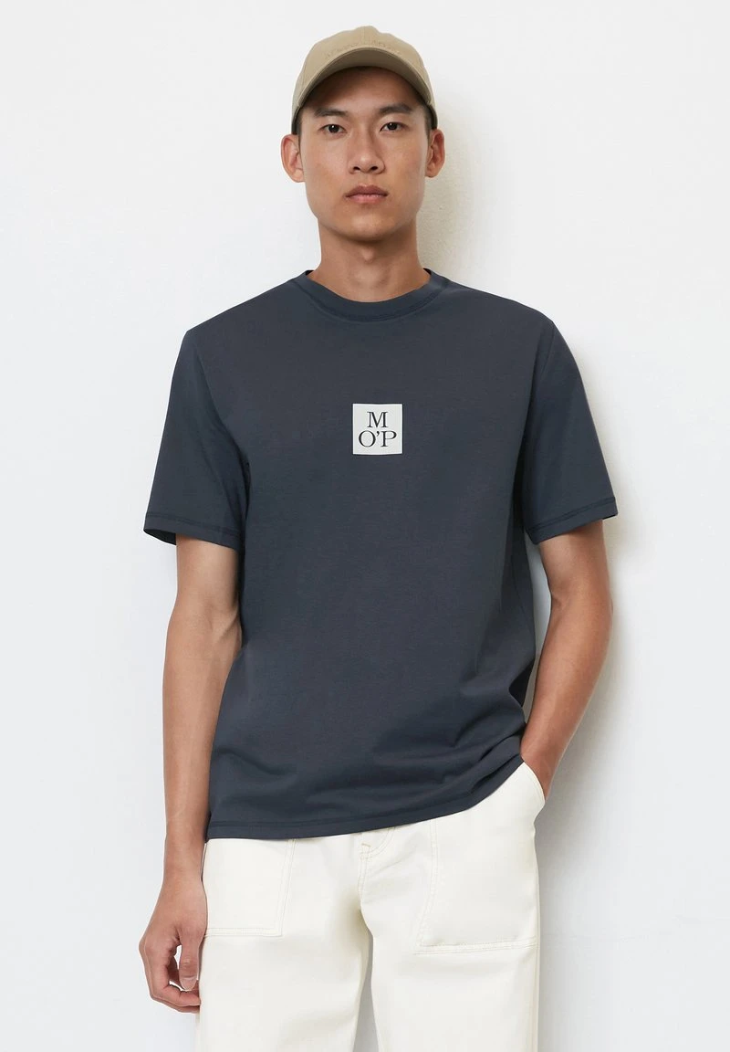 Marc O'Polo REGULAR - T-Shirt Print - Dark Navy 3 Marc O'Polo REGULAR - T-Shirt Print - Dark Navy