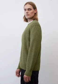 Marc O'Polo RUNDHALS IN SOMMERLICHEM BOUCLÉ - Strickpullover - Olive -Marc OPolo Geschaft ae5cacad38394a2cba9ce26420a99dc9