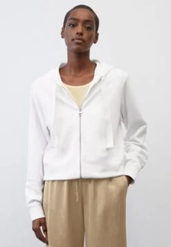Marc O'Polo Sweatjacke - White Cotton 11 Marc O'Polo Sweatjacke - White Cotton -Marc OPolo Geschaft ae885ca0d29f4bc591e43f5a4a18bf4f