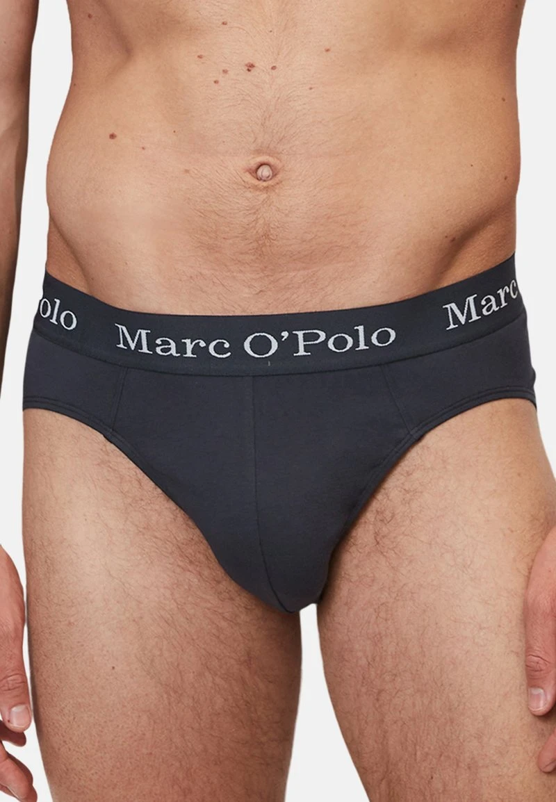 Marc O'Polo 10ER PACK - Slip - Black Beetle Grey Melange 3 Marc O'Polo 10ER PACK - Slip - Black Beetle Grey Melange