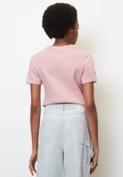 Marc O'Polo DENIM RUNDHALS MIT STRUKTUR AUS - T-Shirt Basic - Matte Rose -Marc OPolo Geschaft aee5214bbc014892be6f807dc8eeb425