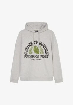 Marc O'Polo REGULAR - Kapuzenpullover - Silver Gray Melange