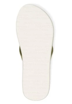 Marc O'Polo BEACH-MIT-MUSTER - Zehentrenner - Oliv -Marc OPolo Geschaft af29f50a11e94ef4bef67f6f19765769