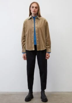 Marc O'Polo DENIM BLOUSE LONGSLEEVE - Hemdbluse - Brown Rye -Marc OPolo Geschaft af69ed6b83ac4e9d8a486b9d03a8f534