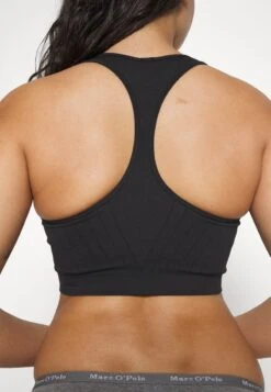 Marc O'Polo RIB DELUSION RACERBACK BRA - Bustier - Black -Marc OPolo Geschaft afc940fbad5c43b3bfdddf55abe7709c
