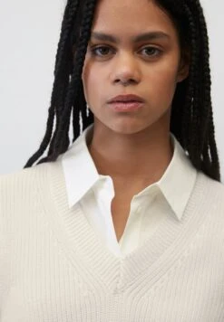 Marc O'Polo DENIM REGULAR - Strickpullover - Scandinavian White -Marc OPolo Geschaft aff023d54c3d45848c732e42c8f16c88