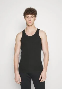 Marc O'Polo ICONIC RIB 2 PACK TANK TOP - Unterhemd/-shirt - Black/black -Marc OPolo Geschaft b232fb75ad3c4662a85e4a1bb40dbf7d