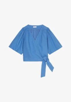 Marc O'Polo MIT MATERIAL-MIX-CHARAKTER - Bluse - Summer Sky -Marc OPolo Geschaft b2d9e181d50947beaf462c9eb106b83f