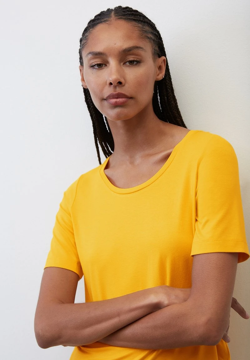 Marc O'Polo RUNDHALS- REGULAR - T-Shirt Basic - Morning Sun 5 Marc O'Polo RUNDHALS- REGULAR - T-Shirt Basic - Morning Sun – Bild 3