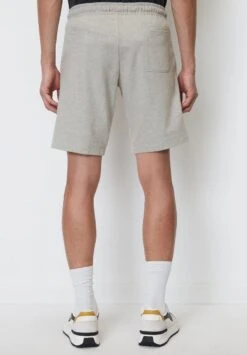 Marc O'Polo MODERN SLUB FLATLOCK DETAILS EMBROIDERY - Jogginghose - Silver Gray Melange -Marc OPolo Geschaft b3a4b2ba7d8a4e47b8b9da8452528177