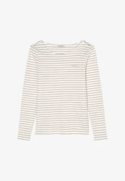 Marc O'Polo LONG SLEEVE ROUND NECK - Langarmshirt - Brown -Marc OPolo Geschaft b6ac930b66b54b72bdec56514620f254