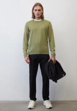 Marc O'Polo REGULAR - Strickpullover - Olive -Marc OPolo Geschaft b74c8f2028124ee7b921251e4a7d6bc4