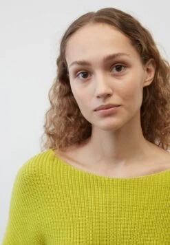 Marc O'Polo U-Boot Mit Statement-Ärmeln Cropped Aus Hea - Strickpullover - Lime Green -Marc OPolo Geschaft b8e8625a71c7463cab712f7e5c02388e