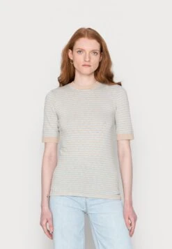 Marc O'Polo DENIM MODERN HALFSLEEVE SLIM FIT STRIPED - T-Shirt Print - Multi/misty Maze -Marc OPolo Geschaft b936c3a2163e478eb320a9b06b9eed09 1