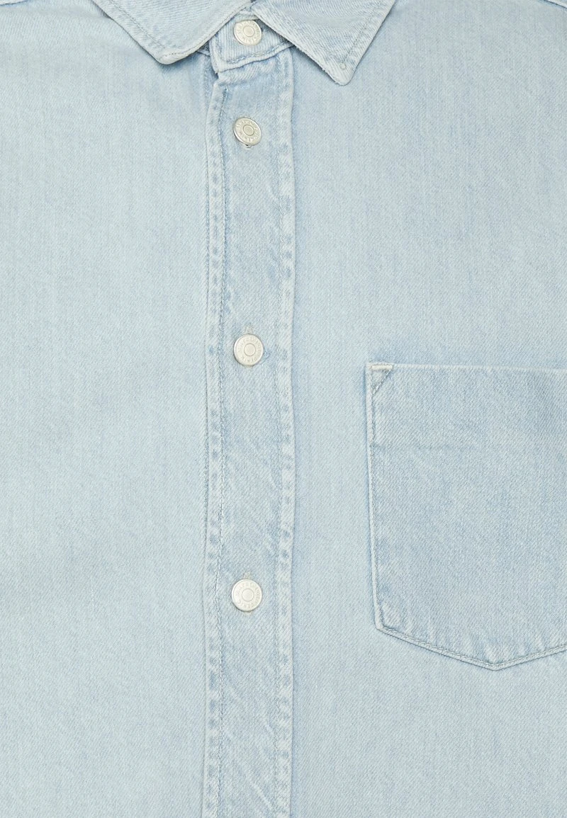 Marc O'Polo DENIM OVERSHIRT LONGSLEEVE COLLAR PATCH POCKET - Kurzmantel - Fresh Bleached Cobalt Blue 5 Marc O'Polo DENIM OVERSHIRT LONGSLEEVE COLLAR PATCH POCKET - Kurzmantel - Fresh Bleached Cobalt Blue – Bild 3