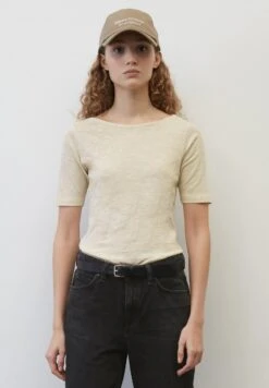 Marc O'Polo U BOOT - T-Shirt Basic - Chalky Sand