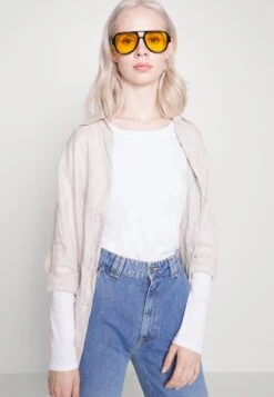 Marc O'Polo LONG SLEEVE ROUND NECK - Langarmshirt - White -Marc OPolo Geschaft bb71b376805344a6a925d96ddce0c435