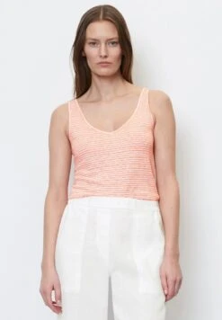 Marc O'Polo Top - Multi Marigold Orange