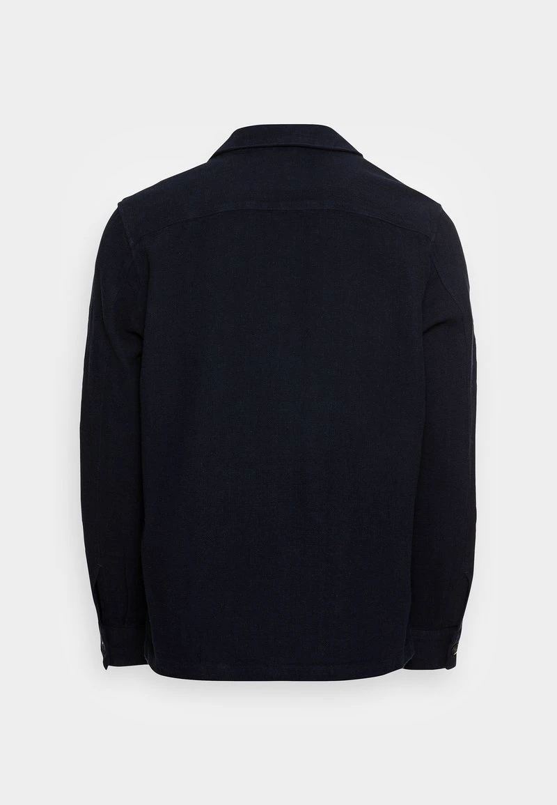 Marc O'Polo OVERSHIRT WITH CAMP COLLAR LONG SLEEVE TWO PATCHED FLAP POCKET - Hemd - Dark Navy 4 Marc O'Polo OVERSHIRT WITH CAMP COLLAR LONG SLEEVE TWO PATCHED FLAP POCKET - Hemd - Dark Navy – Bild 2