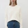 Marc O'Polo DENIM HEAVY-LONGSLEEVE RELAXED - Langarmshirt - Scandinavian White